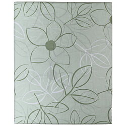 生毛工房 【敷ふとんカバー】綿ローン リーフ シングルサイズ(綿100%/105×215cm/グリーン) UMK39SSGR U..