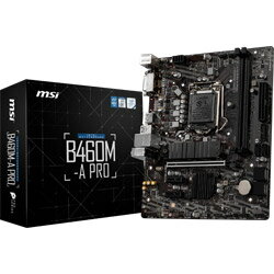 MSI(エムエスアイ) マザーボード B460M-A PRO ［MicroATX /LGA1200］ B460MAPRO