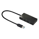 SANWA SUPPLY(サンワサプライ) 映像変換アダプタ [USB-A オス→メス HDMI /USB-Ax3] (Windows11対応) USB-3H332BK USB3H332BK [振込不可]