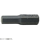 山下工業研究所 108H.25-6 1/4インチ(6.35mm)H ヘックスビット 全長25mm 6mm 108H.256(4)