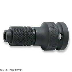 山下工業研究所 14142-F6.3 1/2インチ(12.7mm) インパクトビットホルダー(スライドチャック) 1/4インチ(6.35mm)H 14142F6.3