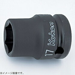 山下工業研究所 14401A-3/8 1/2インチ(12.7mm) インパクト6角ソケット(薄肉) 3/8インチ 14401A38