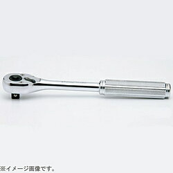 Rakuten - 山下工業研究所 3753NB 3/8インチ(9.5mm) プッシュボタン式ラチェットハンドル(ローレットグリップ) 全長200mm 3753NB