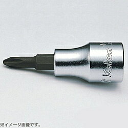 山下工業研究所 4000.60-PZ3 1/2インチ(12.7mm) PZビットソケット 全長60mm PZ3 4000.60PZ3(4.0)