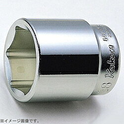 ●接触部の角を傷めない面接触形状は、ボルト/ナットに接する開口部と、ハンドル類との接合部となる四角の差込角の両方に採用。●ボルト/ナットの角を傷めないのはもちろん、ソケットにかかる応力が分散されるため、耐荷重性もアップしています。■品番： 6400M-66■l： 42■L： 80「Ko-ken」はソケットレンチの専門メーカーとして再良質の工具を常に追求し、ユーザーニーズに応えています。