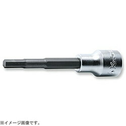山下工業研究所 4010M.100-13 1/2インチ(12.7mm) ヘックスビットソケット 全長100mm 13mm 4010M.10013(4)