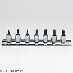 乐天商城 - 山下工業研究所 RS2025/7-L28 1/4インチ(6.35mm) トルクスビットソケットレールセット 全長28mm 7pc RS20257L28