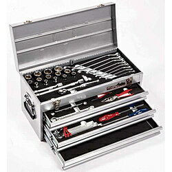 SEKPROAUTO TE-457S 57PCツールキット　差込角12.7mm　ボックス：シルバー TE457S