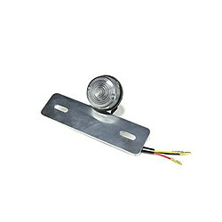 バイクパーツセンター 313851 汎用テールライト シングルタイプ クリア 313851