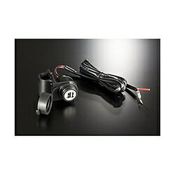 樂天商城 - バイクパーツセンター 975123 ハンドルクランプ USBポート USB2.0×2 5V/2A DC12V～24V 975123
