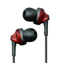 radius(ラディウス) HP-NEF31 レッド カナル型イヤホン HPNEF31R(2)
