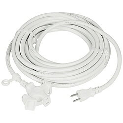 宏和工業 延長コード 15A×20mKGM119-20 シロ KGM11920