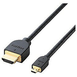 ELECOM(エレコム) DH-HD14EU30BK(イーサネット対応/HIGH SPEED HDMI-Micro/3.0m) DHHD14EU30BK