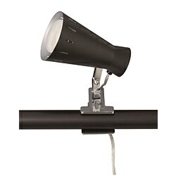 ■60W形白熱レフランプ(E26)×1灯付■ビニールコード1.8m付■中間スイッチ付■セード径：φ92mm■クリップはさみ巾：30mm■高さ：193mm■重量：0.28kgサイズ高さ:193mm、セード径:Φ92mmその他サイズクランプ取付...