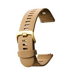 バンビ スマートウォッチバンド 時計バンド クイックレバー クイックリリース かん幅22mm 美錠幅22mm 【ゴールド美錠】 ペールオレンジ BGLG001FU BGLG001FU