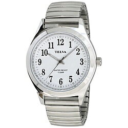 クレファー TELVA テルバ アナログウオッチ メンズ 10気圧防水 腕時計 CREPHA（クレファー） シルバー×ホワイト TE-AM011-WTS ［正規品..