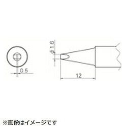 乐天商城 - 白光 白光　こて先　1．6D型 T20D16