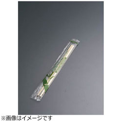 やなぎプロダクツ 【業務用】 竹丸角 ポリ完封箸 楊枝入 20cm（100膳入） PK-016 ＜XHSE901＞ XHSE901