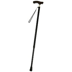 テイコブ テイコブ伸縮ステッキ（首細） ブラック EN13 EN13BK [振込不可]