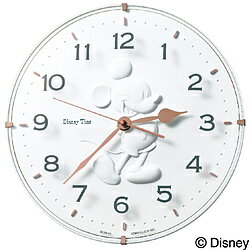 SEIKO 掛け時計 Disney Time（ディズニータイム）ミッキー 白 FW589W FW589W