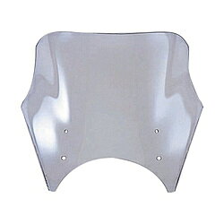 こちらの商品はご購入後の返品をお受けいたしておりません。対応機種、サイズ、種類等、再度お確かめの上お求めください。●より快適にツーリング＆街乗りができる!飽きのこない完成度の高いデザイン！●完成度の高いスタイルに仕上げた『ブラストバリアー』。●305×360mmと違和感のないサイズながら、高い防風効果を生み、歪みの少ないスクリーンが　ツーリング&街乗りを快適にします。●ポリカーボネイト（3mm厚）を採用し、同厚アクリルの約30倍という高強度と高い透明度を両立。　従来のエアロバイザーと取り付けステーは共用であるため、エアロバイザーユーザーには一層おすすめ■品番： 68303■材質・素材： ポリカーボネイト製■付属品： 別売取付ステー装着用部品一式より快適にツーリング＆街乗りができる!飽きのこない完成度の高いデザイン！