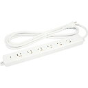 明工社 OA用抜止接地タップ 6コ口コード MR7906TJ3 MR7906TJ3