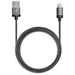 VERBATIMJAPAN iPad / iPad mini / iPhone / iPod対応 Lightning ⇔ USBケーブル 充電・転送 2.4A (2.0m・ブラック) MFi認証 64663 64663 VERBATIMJAPAN iPad / iPad mini / iPhone / iPod対応 Lightning ⇔ USBケーブル 充電・転送 2.4A (2.0m・ブラック) MFi認証 64663 64663