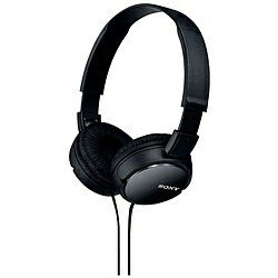 SONY ソニー MDR-ZX110 B ブラック 【本体200g以下】 密閉型ヘッドホン MDRZX110B