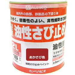 カンペハピオ 速乾錆止めペイント　2.0L　あかさび色　NO1082 NO1082