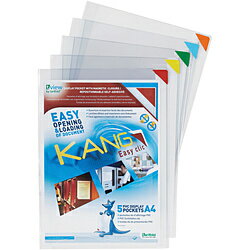 TARIFOLD tarifold　カング　イージークリック　粘着タイプ　A4サイズ　5枚入り　カラー 194779