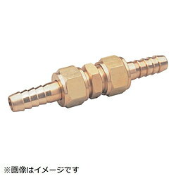 樂天商城 - アソー ASOH　両口ホースジョイント　Φ16 HS-2416 HS2416