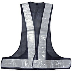 ミズケイ ミズケイ 安全ベスト/70mmタイプキングサイズ<紺/白> 5917622 5917622