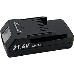■リチウムイオンバッテリです。■電圧(V)：21.6■電源(V)：-■消費電力(VA)：-■定格容量：2Ah■種類：電池パックリチウムイオンバッテリです。