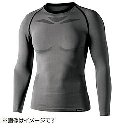 おたふく手袋 おたふく BTデュアルクロス ロングスリーブクルーネックシャツ グレー/ブラック S〜M JW-592-39-S~M JW59239SM おたふく手袋 おたふく BTデュアルクロス ロングスリーブクルーネックシャツ グレー/ブラック S〜M JW-592-39-S~M JW59239SM