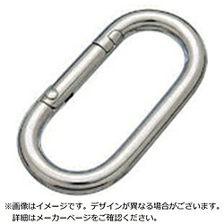 ■環付は不用意にフックが開くことがなく、より安心です。■チェーン・ワイヤー・ロープ等の連結金具として、また端末の金具のジョイントに。■D（mm）： 10■L（mm）： 80■S（mm）： 16■W（mm）： 30■使用荷重（kN）： 1.32■材質： ステンレス（SUS304）■仕上げ： バレル研磨仕上げ環付は不用意にフックが開くことがなく、より安心です。