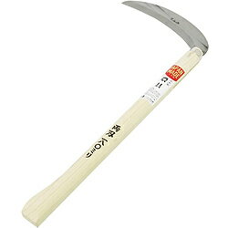 豊稔企販 両刃薄鎌 ステン地金付 360mmコブ柄
