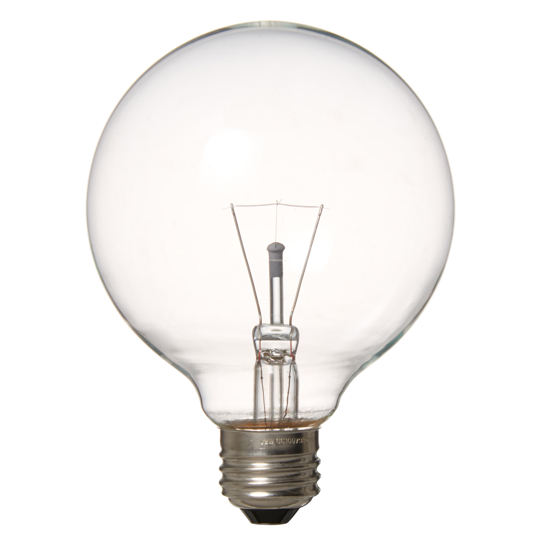 ヤザワ ボール電球100W形クリア 長寿命 φ95　GC100/110V90W95LYZ　口金E26 ［E26 /電球色 /1個 /100W相当 /ボール電球形］ GC100110V90W95LYZ