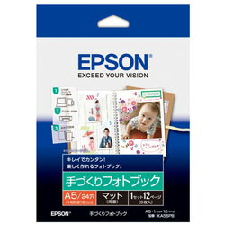 楽天ソフマップ　デジタルコレクションEPSON（エプソン） 【純正】 KA56PB　手づくりフォトブック（A5/24穴/148×210mm/マット/6枚） KA56PB