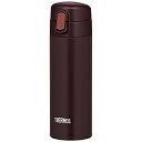 THERMOS(サーモス) 真空断熱ストローボトル 350ml ワンタッチ ブラウン FJM-350-BW FJM350BW