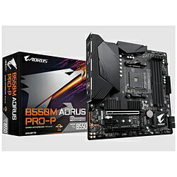 GIGABYTE(ギガバイト) マザーボード B550M AORUS PRO-P ［MicroATX /Socket AM4］ B550MAORUSPROP [振込不可] [代引不可]