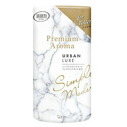 エステー トイレの消臭力 Premium Aroma（プレミアムアロマ）トイレ用 置き型 アーバンリュクス 400ml [消臭剤 芳香剤 フレグランス]