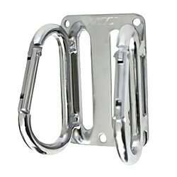 土牛産業 メッキWカラビナフックF-88（LxL） F-88 F88