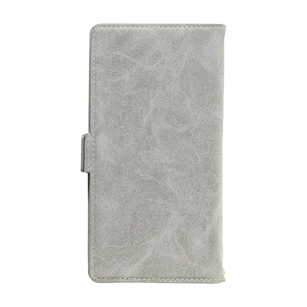 ナチュラルデザイン マルチタイプ手帳型ケース L-size Style Natural Gray ML-L-VS01 MLLVS01 【864】