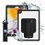 FOX 10.2 iPadARMOR-X - IP68 Waterproof Case with Hand Strap for iPad ( 9th/8th/7th ) [ Black ] ֥å MXS-A10S MXSA10S