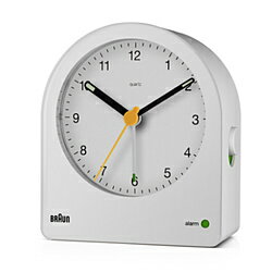 ブラウン BRAUN Analog Alarm Clock ホワイト BC22W ［アナログ］ BC22W