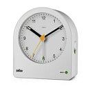 BRAUN BRAUN Analog Alarm Clock ホワイト BC22W ［アナログ］ BC22W