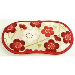 宇仁繊維ファッション アイマスク（モダン梅 アイボリー）