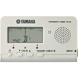 YAMAHA(ヤマハ) クロマチックチューナー ホワイト TD-19WH TD19WH