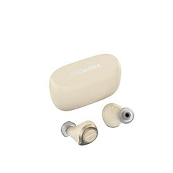 NAGAOKA 完全ワイヤレスイヤホン アイヴォリー BT824IV ［ワイヤレス(左右分離) /Bluetooth対応］ BT824IV