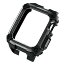 ELECOM(쥳) åץ륦å С  Apple Watch SE ( 2 / 1 ) / Series 6 / 5 / 4 [ 44mm ] Хѡ ϥ֥å ¦ݸ Ѿ׷ 2Ź¤ ɻ ZEROSHOCK ֥å AW44CSZEROBK